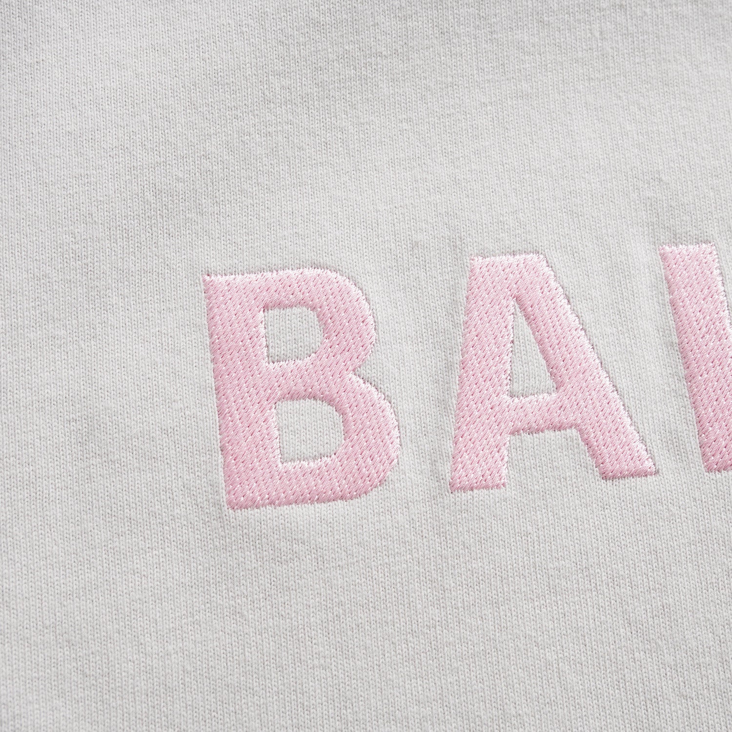 Balenciaga Men's Balenciaga Back T-shirt Medium Fit in Dirty White Baby-pink #377015