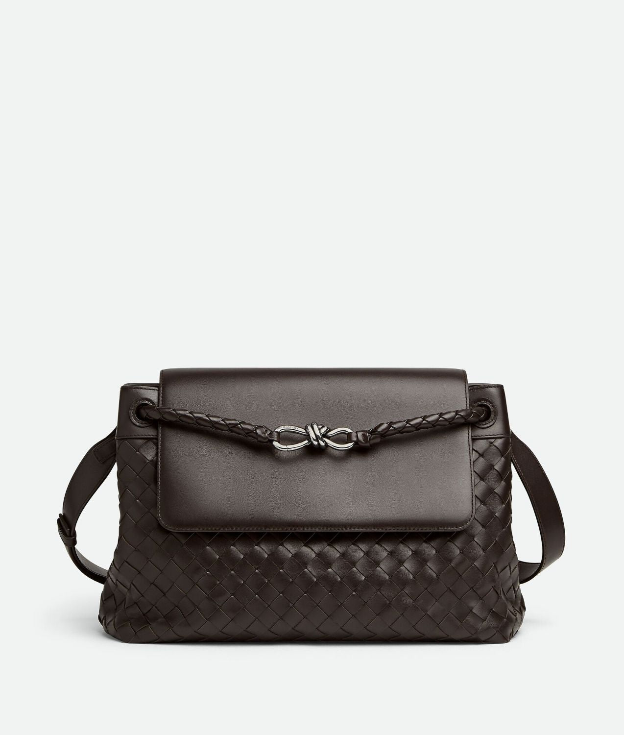 Bottega Veneta Men's Andiamo Backpack Solid Color Adjustable Removable Shoulder Strap Messenger Bag Casual Shoulder Crossbody Bag Bags #71886