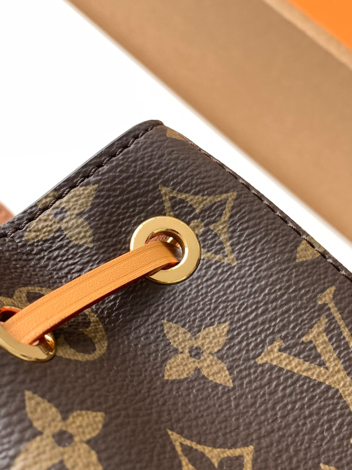 Louis Vuitton Montsouris Mini Women's Brown Letter Print Canvas and Leather Backpack Bag Bags #77525
