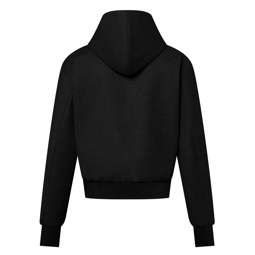 Louis Vuitton Tailored Technical Wool Hooded Blouson #334039