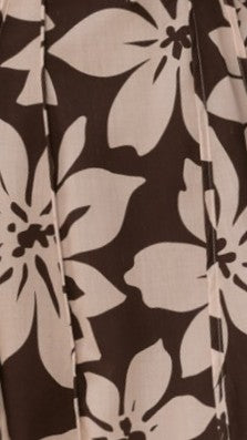 Bree Mini Dress - Chocolate Floral