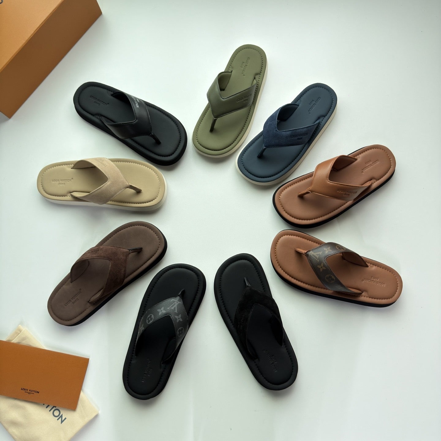 Louis Vuitton LV Flip Thong Shoes #387886