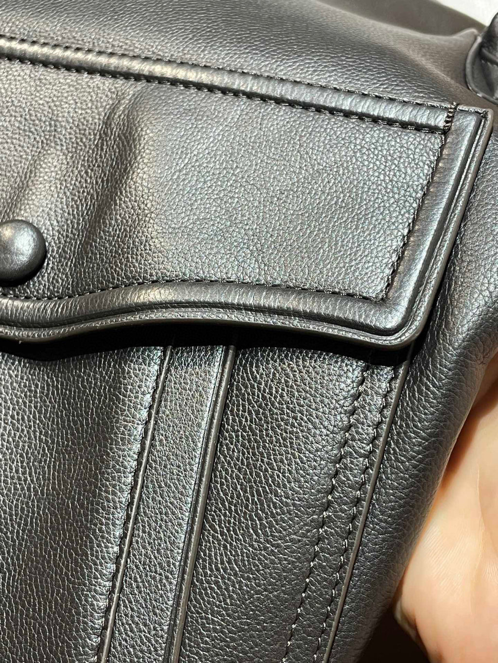 Berluti Multi-Pocket Leather Jacket Ngvp #6915