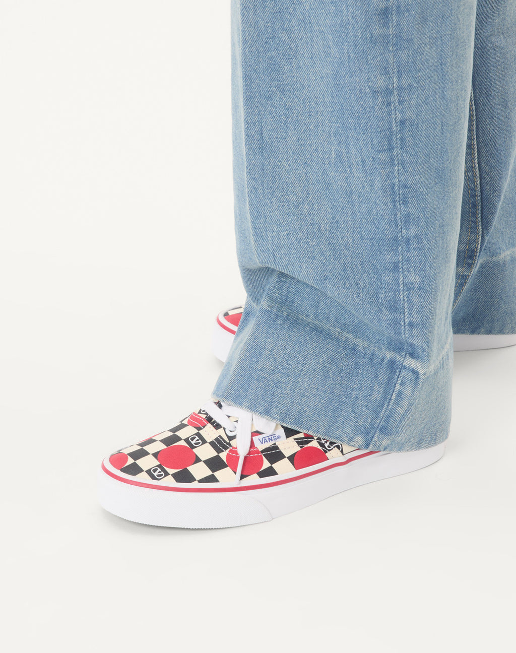Valentino X VANS Joint Women's and Men's Sneakers Printed Style #333072
