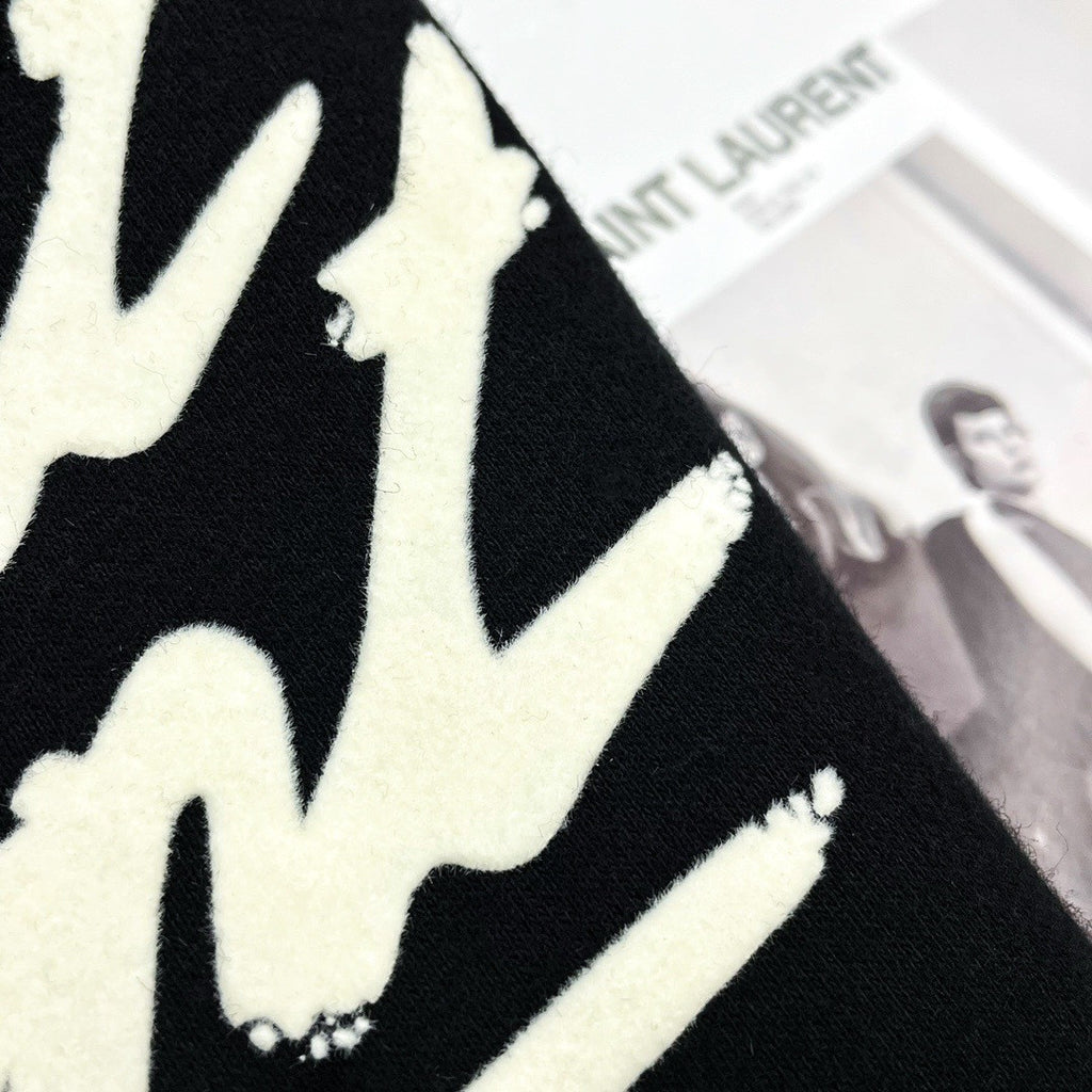 Saint Laurent Men's and Women's  50s Signature Hoodie #333515