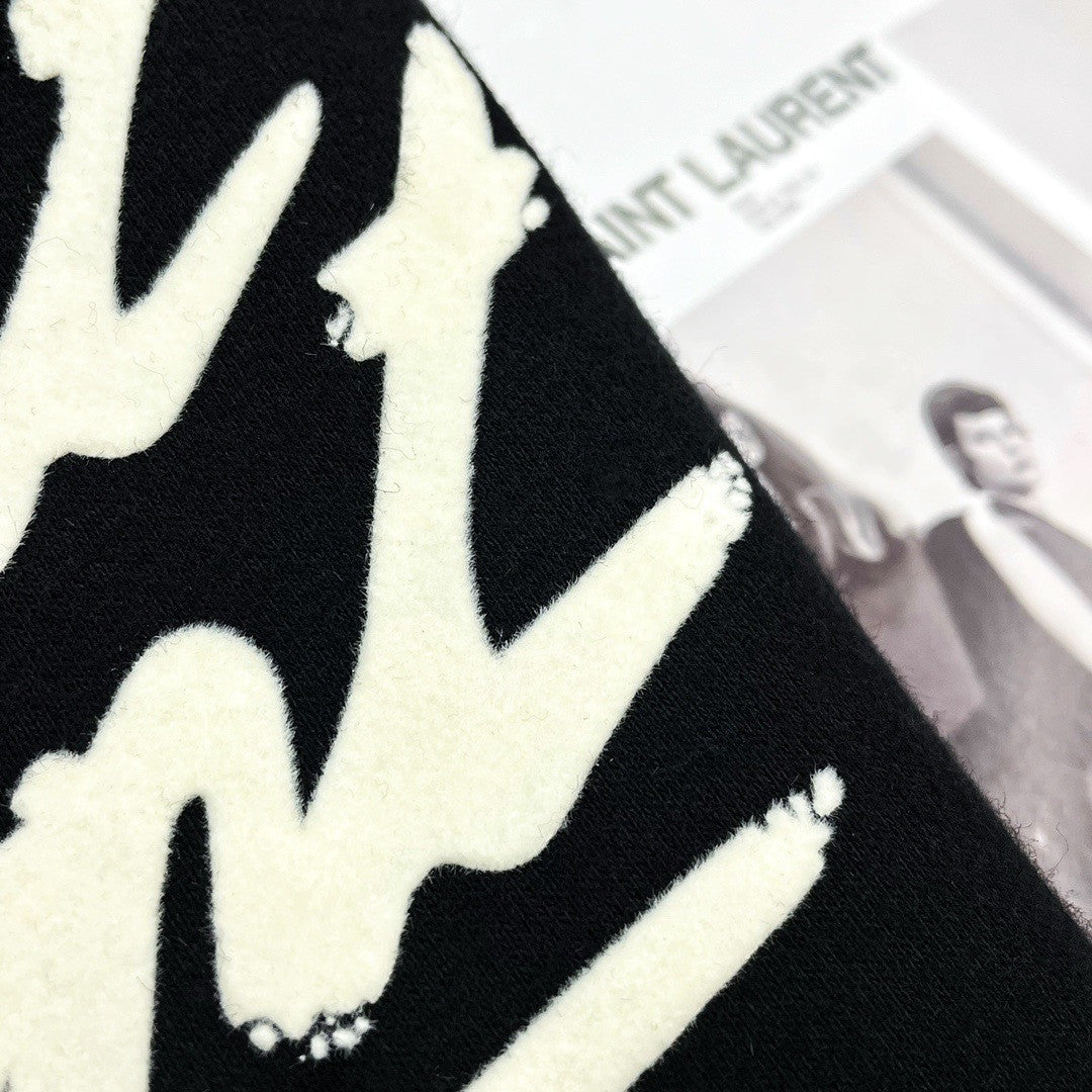 Saint Laurent Men's and Women's  50s Signature Hoodie #333515