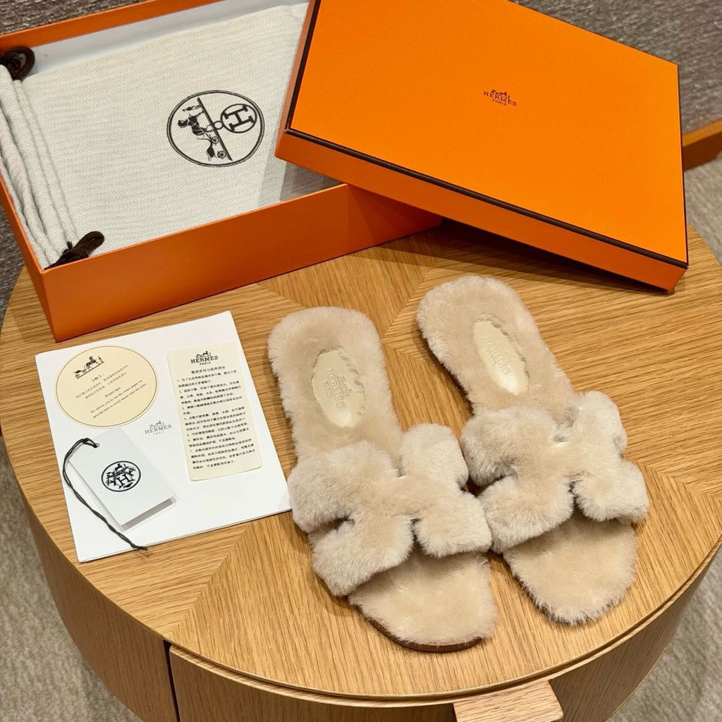 Hermes Oran sandal Beige #333921