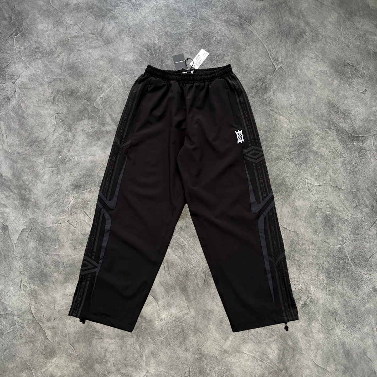 Mertra Technical Reflective Tracksuit Black
