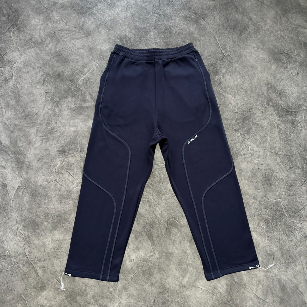 Mertra Glide Overlock Tracksuit Navy Blue