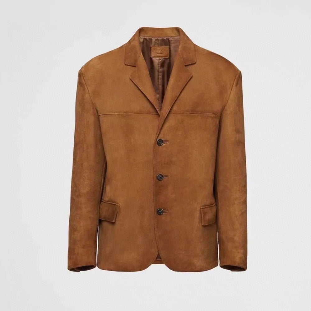 Prada Men's Single Breasted Vintage Jacket Ngvp #6745