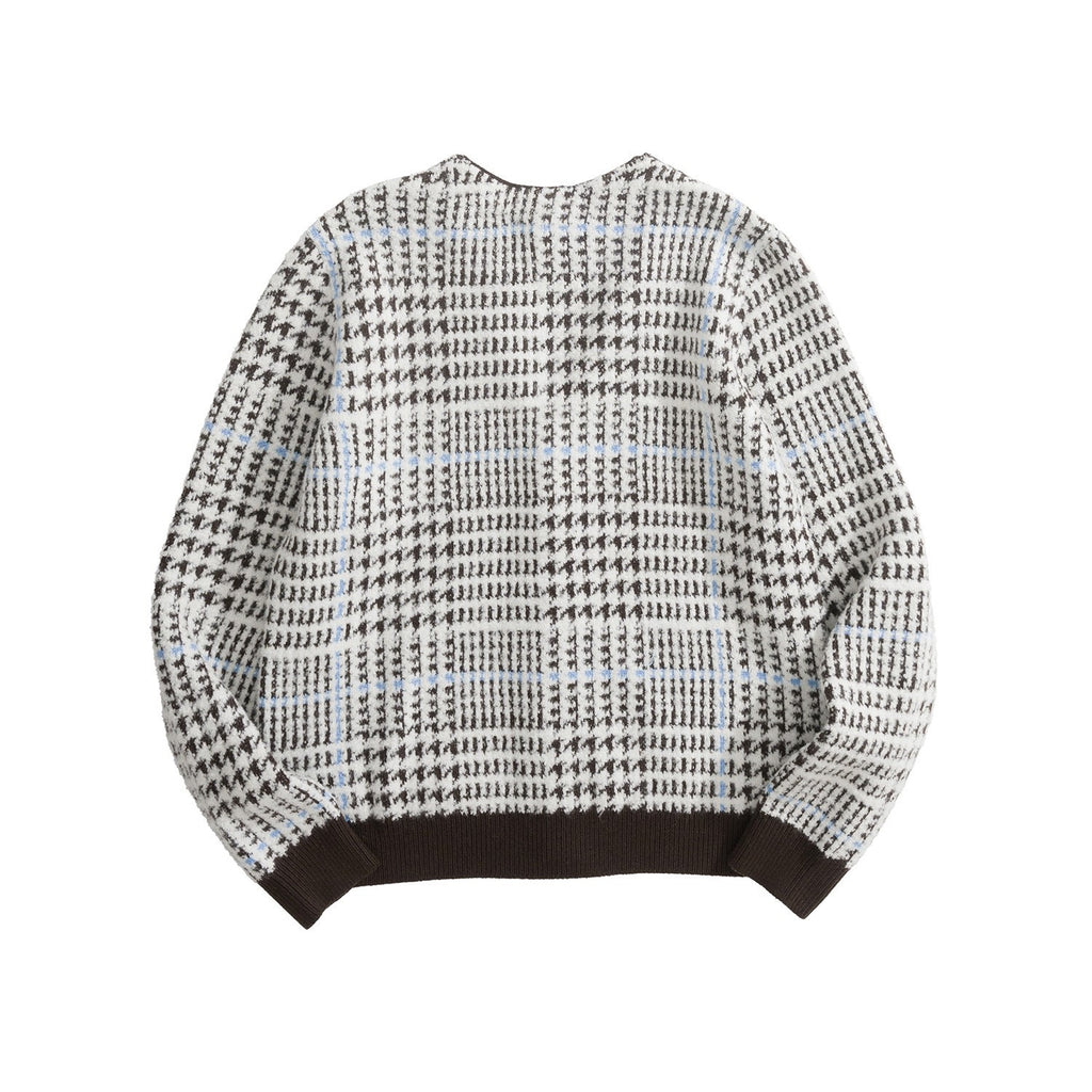 Louis Vuitton Textured Plaid Cardigan 1AJBSP #335295