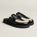Hermès  Women's Go Mules Leather Round Toe Pumps Birkenstocks #333299