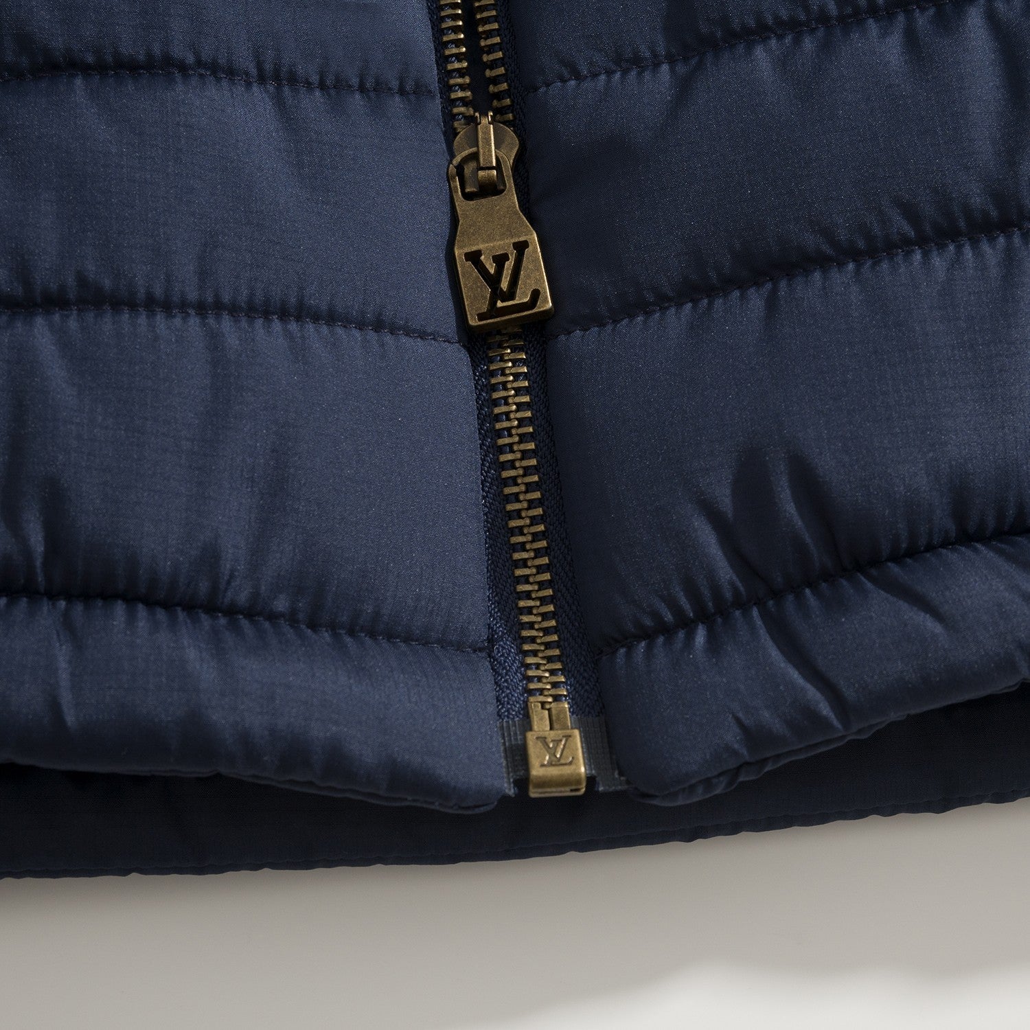 Louis Vuitton Men's and Women's Autumn/Winter Fashion Casual Solid Color Zipper Letter Embroidery Jacket #78377