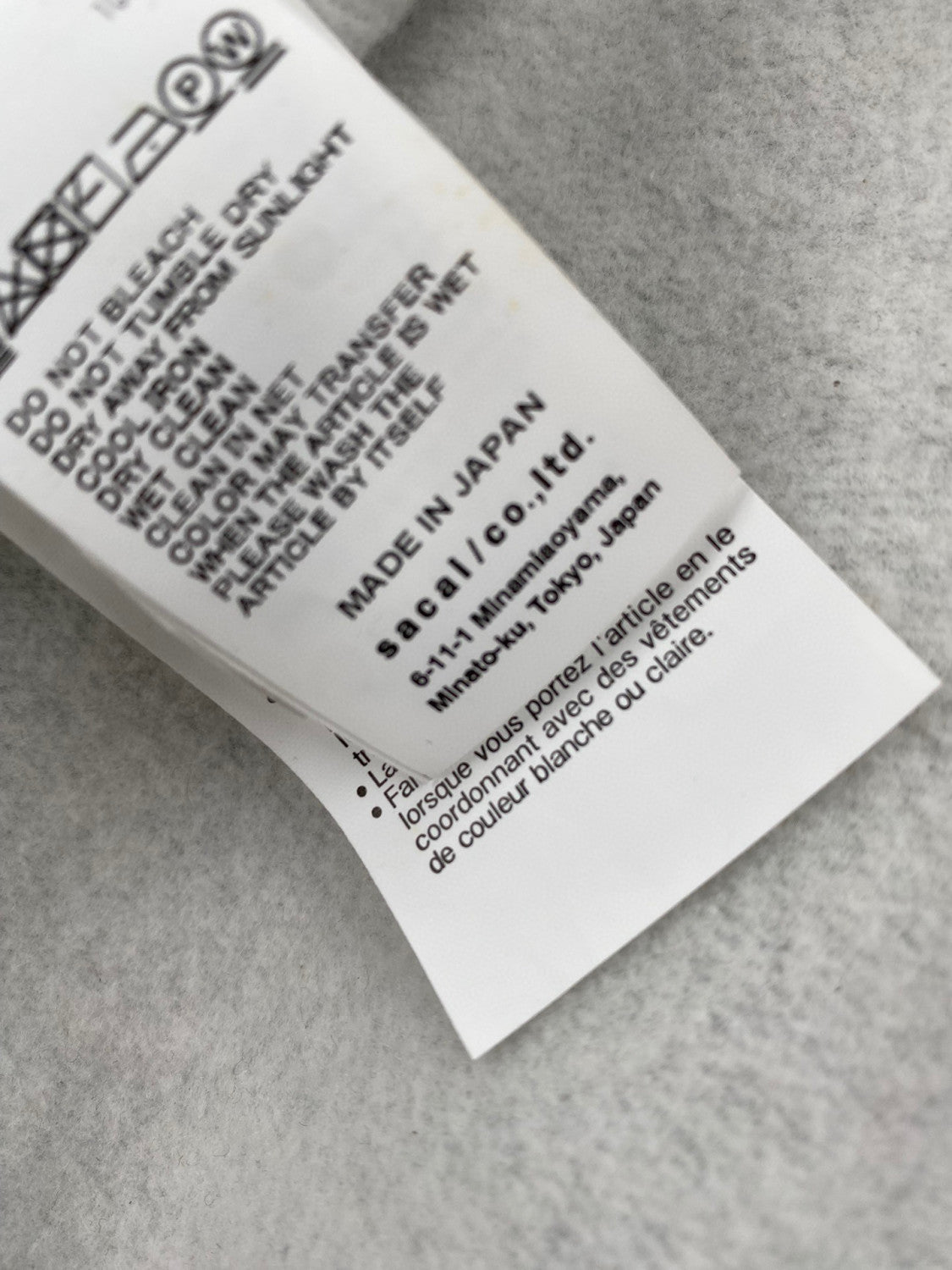 Sacai X CARHARTT Wip Hooded Long Sleeve Zipper Coat Jacket #21914