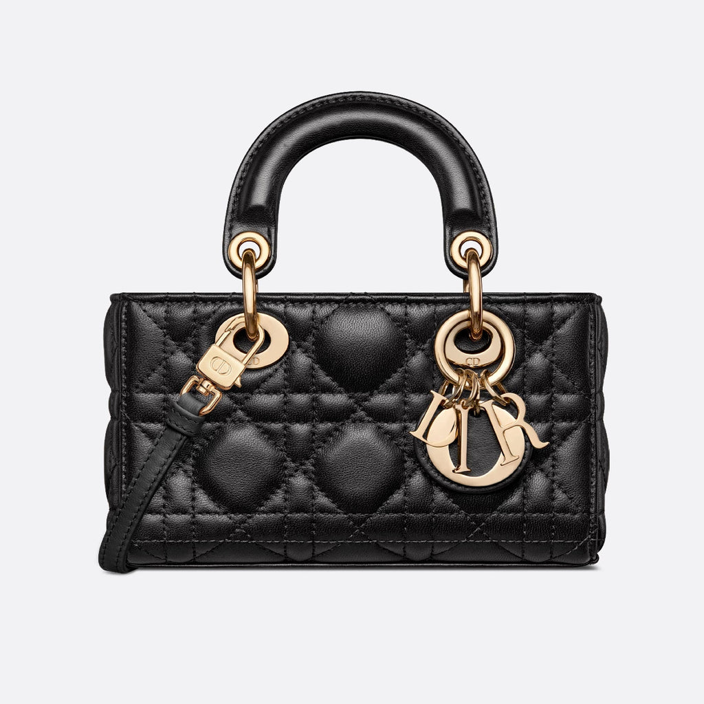 Dior Lady D-Joy Women's Classic Fashion Sheepskin Handbag Gold Buckle Ultra-mini Chain Bag Crossbody Bag Bags S0910ONGE_M848 #78483