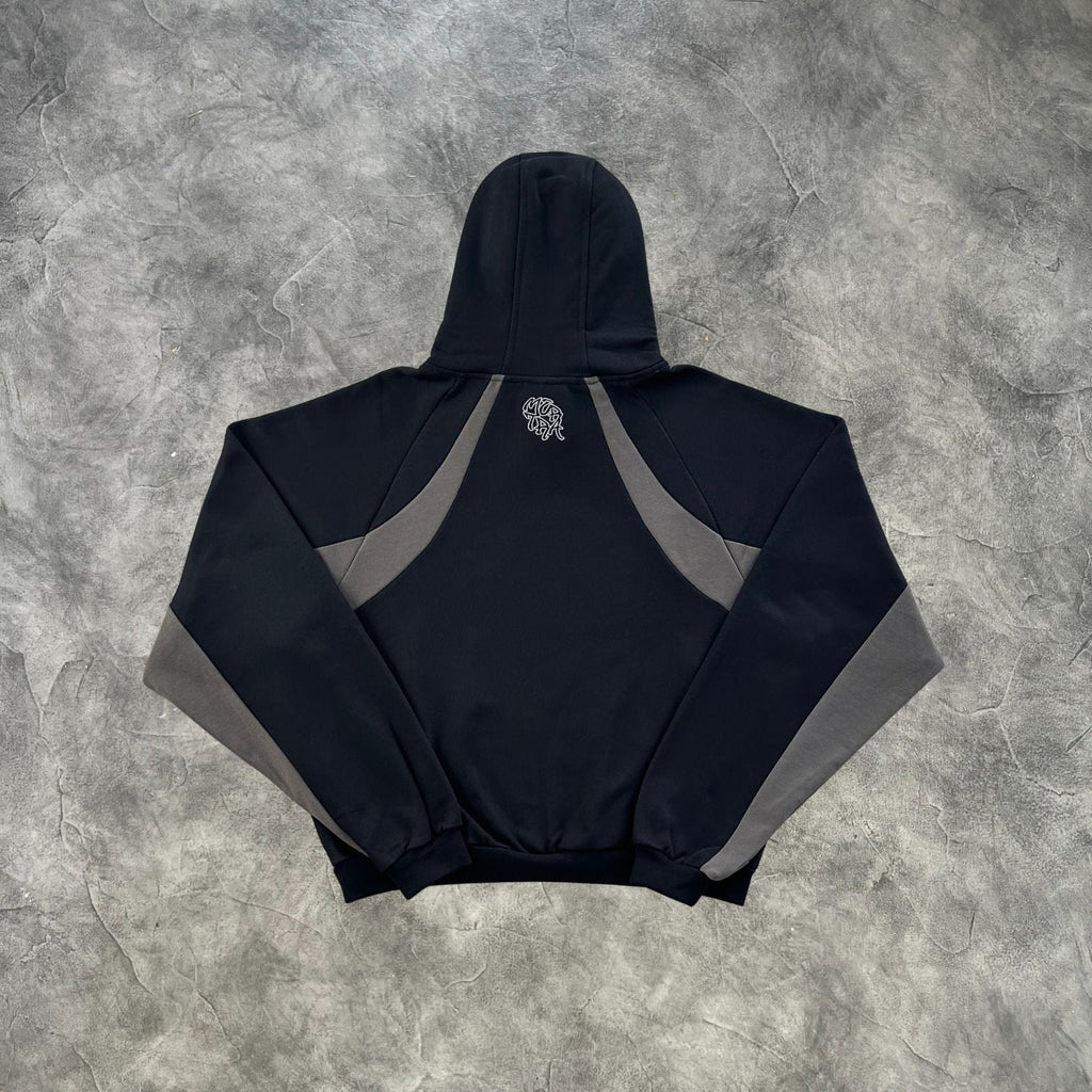Mertra Colorblock Sports Tracksuit Black