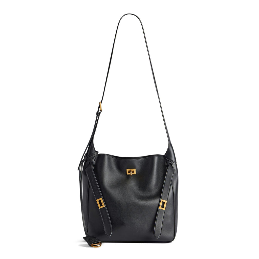 Balenciaga Women's Bel Air Leather Shoulder Bag Casual Hobo Bag Bags Solid Color Handbag Bag 8110182ABAV1000 Ngvp #9928