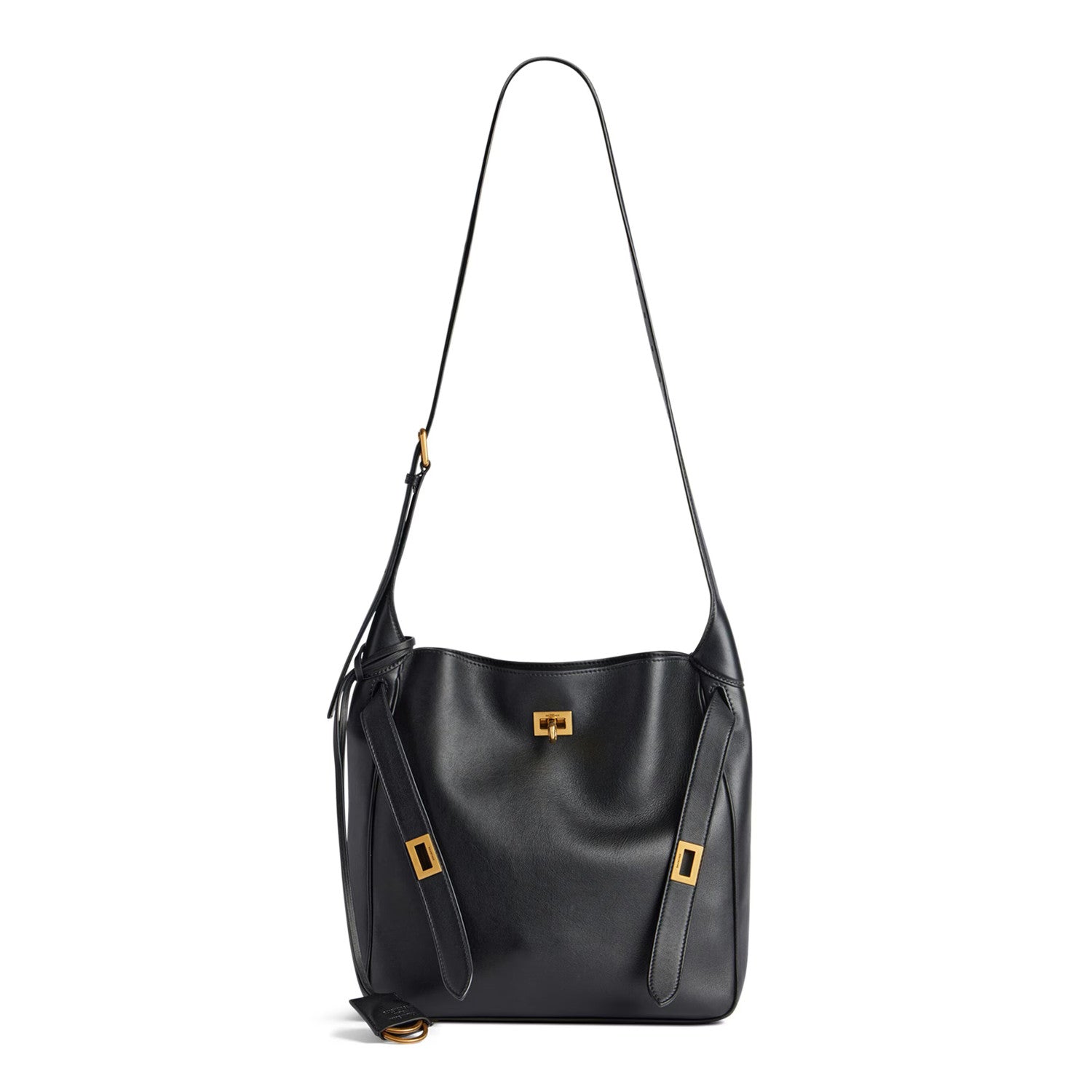 Balenciaga Women's Bel Air Leather Shoulder Bag Casual Hobo Bag Bags Solid Color Handbag Bag 8110182ABAV1000 Ngvp #9928