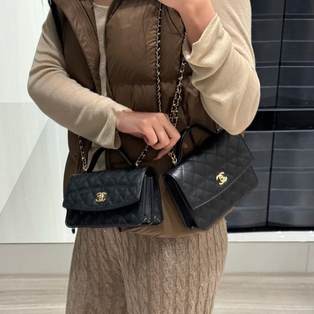 Chanel Chain Clutch Grain Embossed Calfskin With Gold Metal Logo Shoulder Crossbody Bag Fashion Temperament Pure Colour Spring Summer Bags AP4402Y #81133