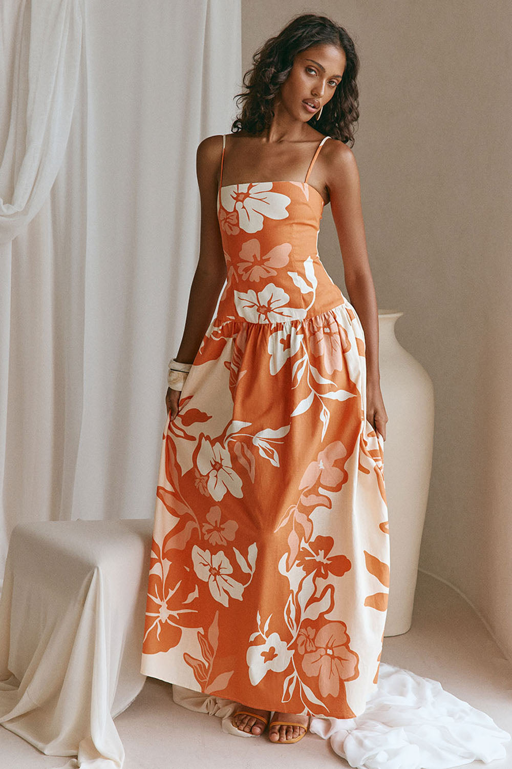 Samia Dress - Sunset Botanica