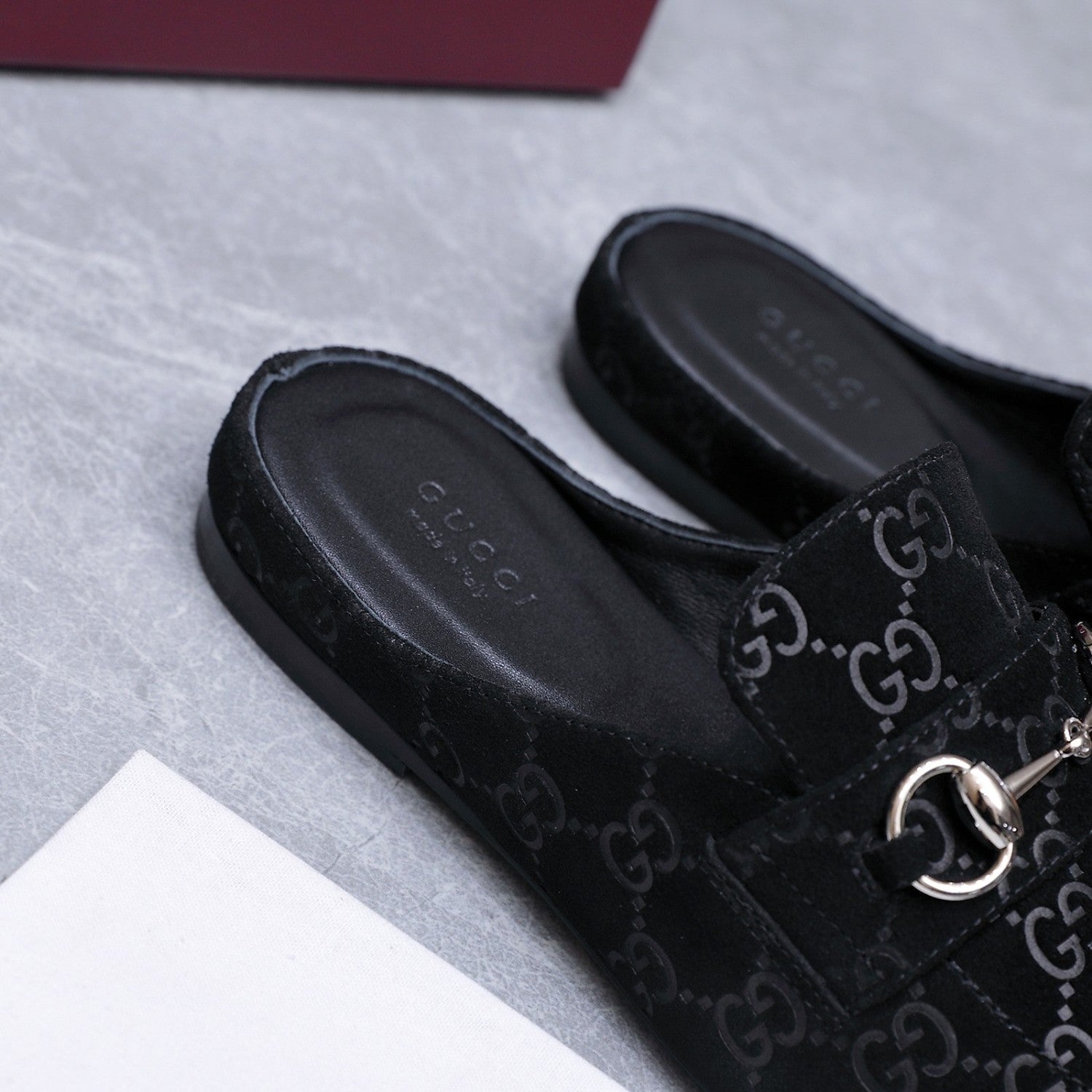 Gucci Flat Loafers Slippers #388039