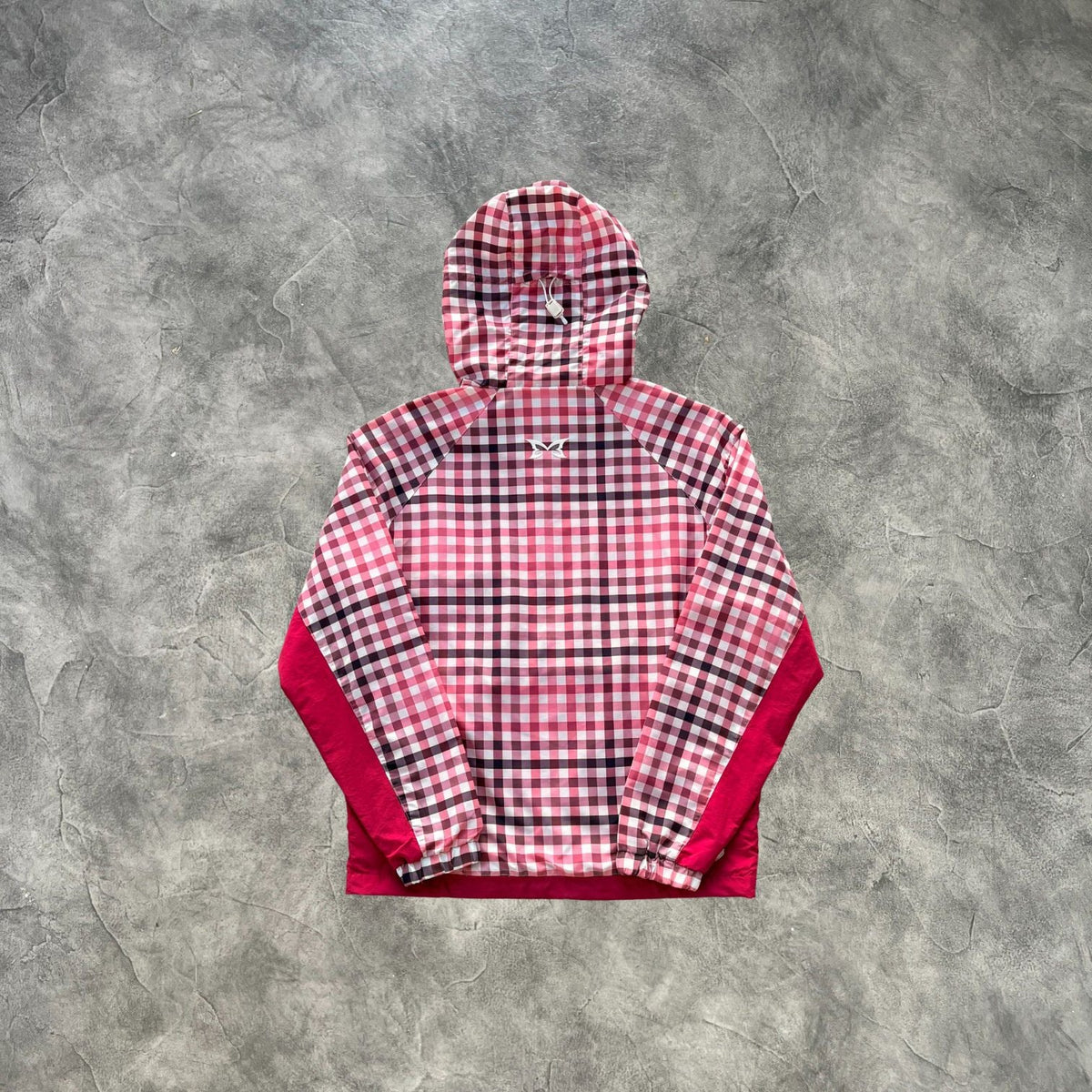 Mertra Plaid Pullover Jacket Red