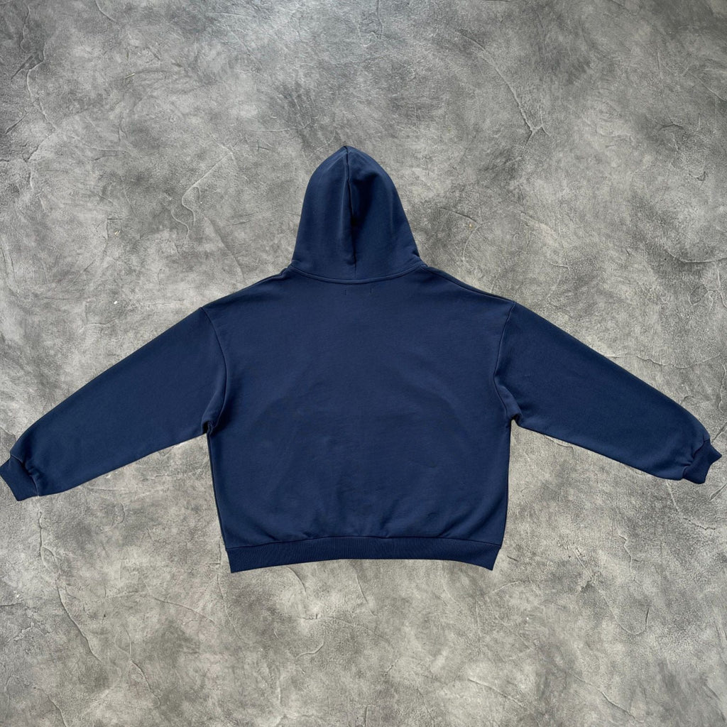 Broken Planet Zip-Up Hoodie Deep Navy