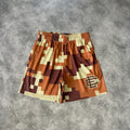 Eric Emanuel Mosaic Shorts Brown