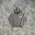 Corteiz Zip-Up Tracksuit Grey