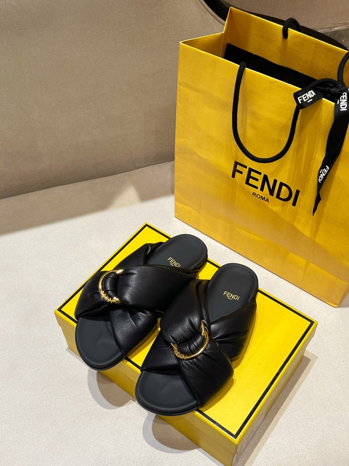 FENDI Fendi Feel Shoes Brown #388733