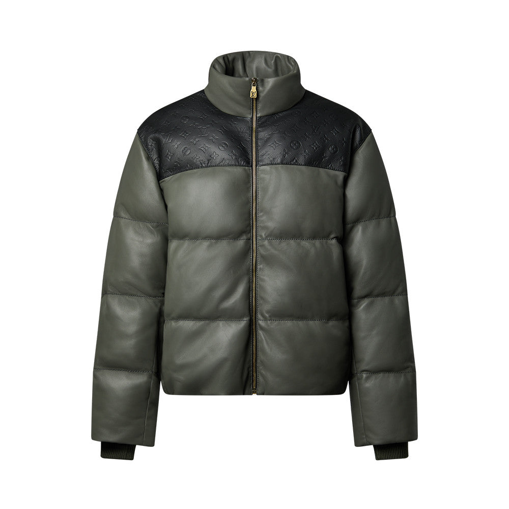 Louis Vuitton Leather Down Jacket #333837