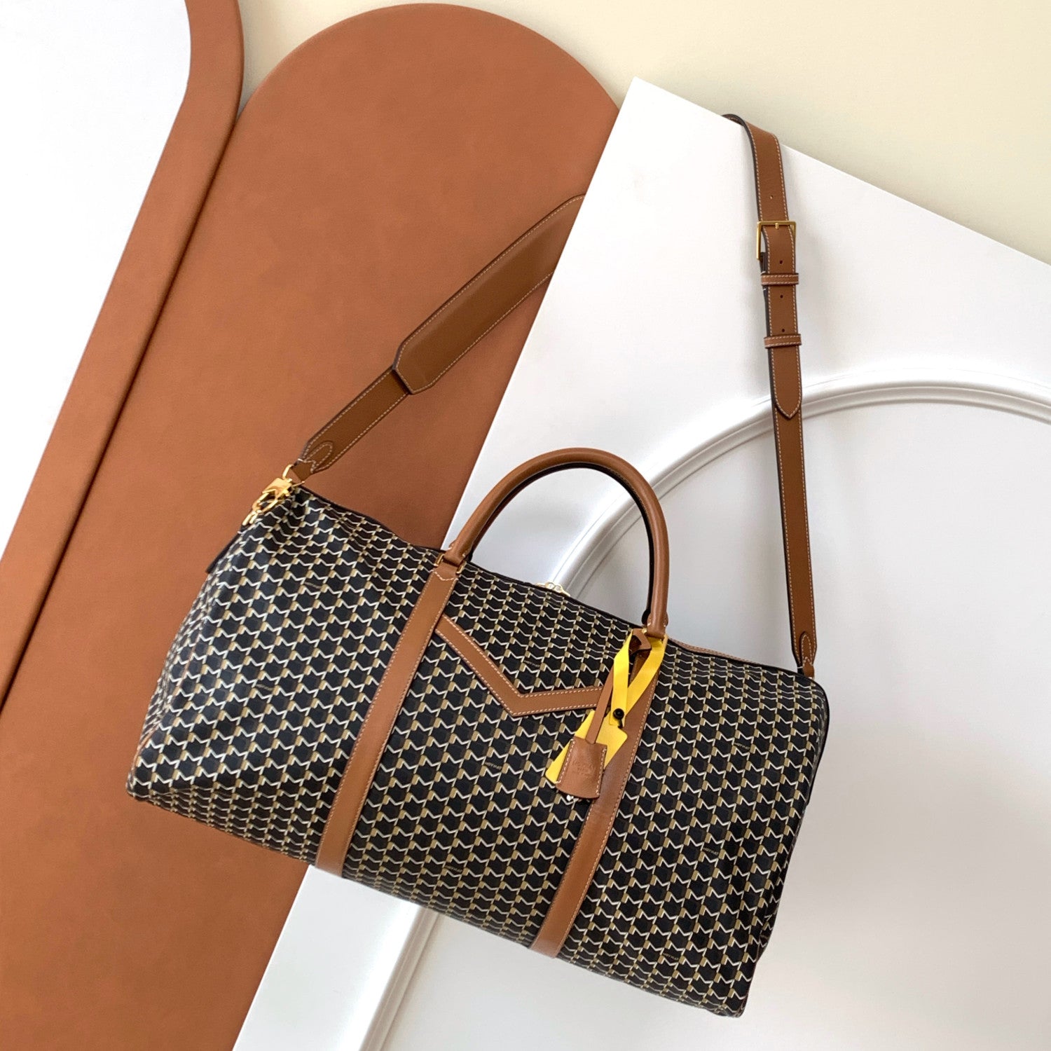GOYARD Men's And Women's Fashion Classic Color Block Zipper Closure Adjustable Straps Travel Backpack Crossbody Bag Tote Shoulder Bag Bags CI3002-0220 #79552