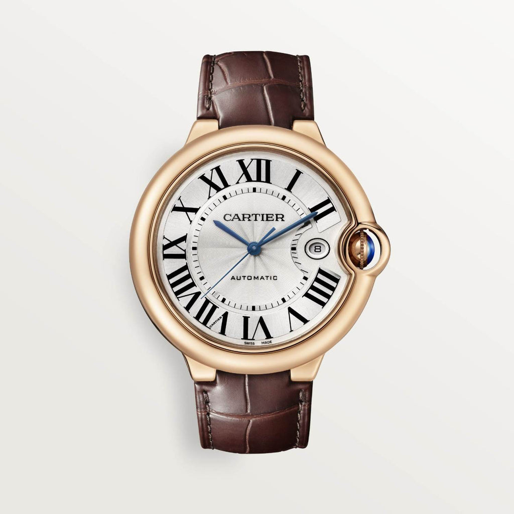 Cartier Ballon Bleu De Cartier Blue Balloon Automatic Mechanical Movement Water Resistant 42mm Watch #98217