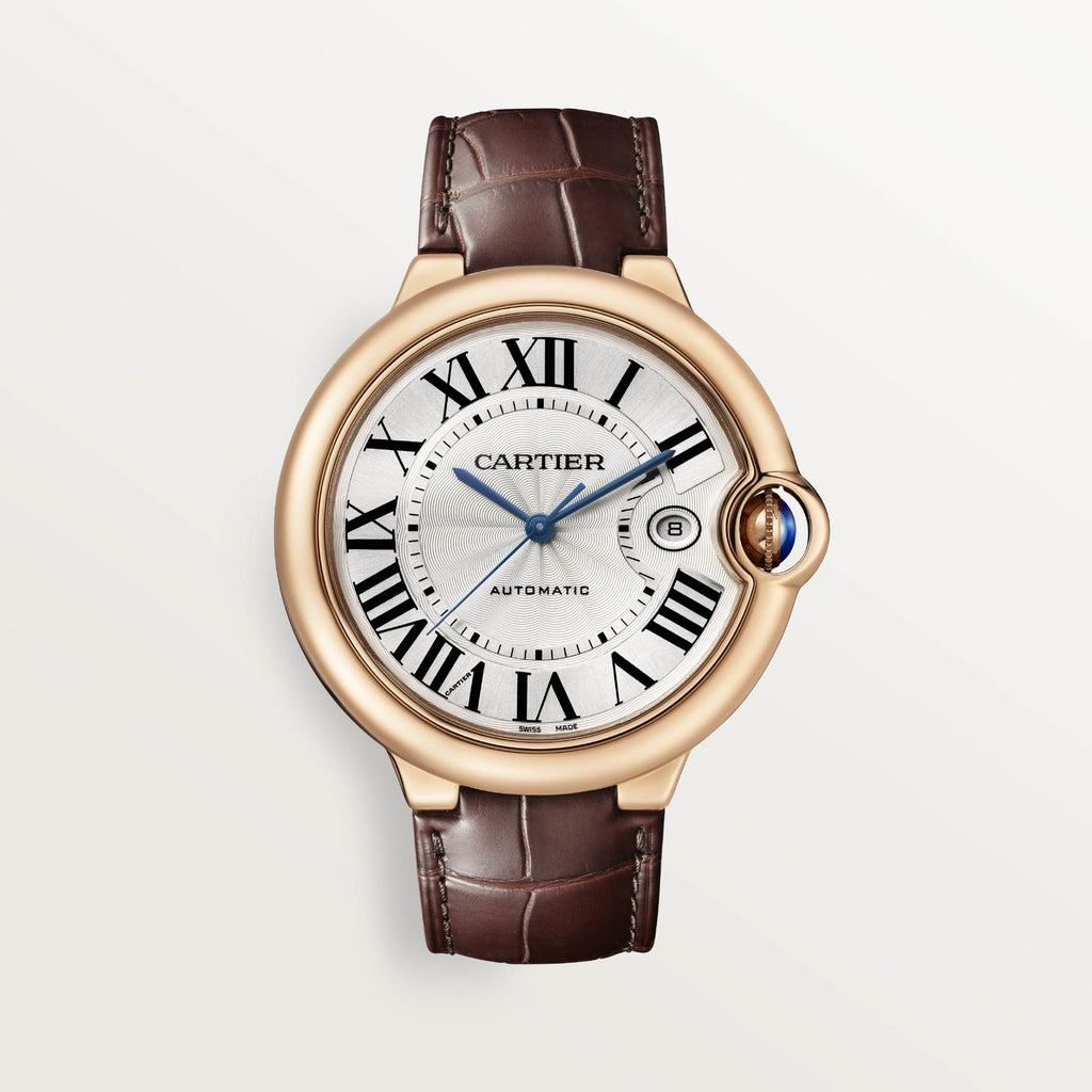 Cartier Ballon Bleu De Cartier Blue Balloon Automatic Mechanical Movement Water Resistant 42mm Watch #98217