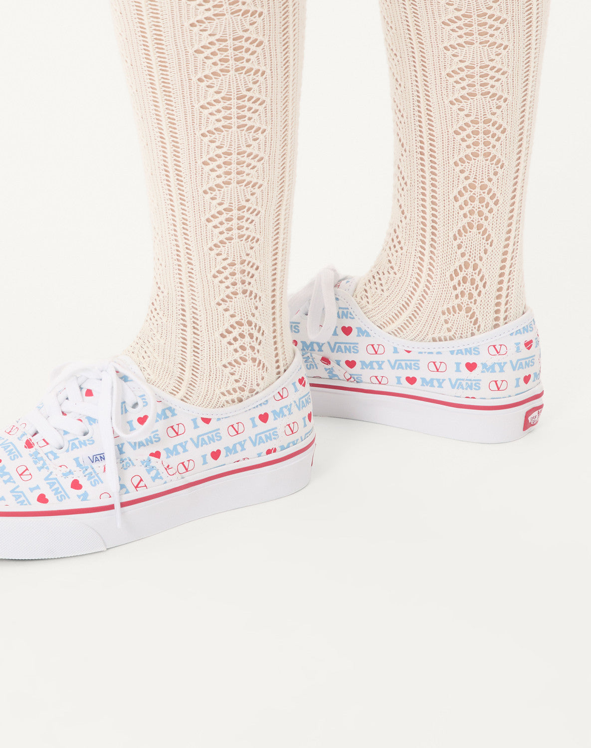 Valentino X VANS Joint Women's and Men's Sneakers Printed Style #333072