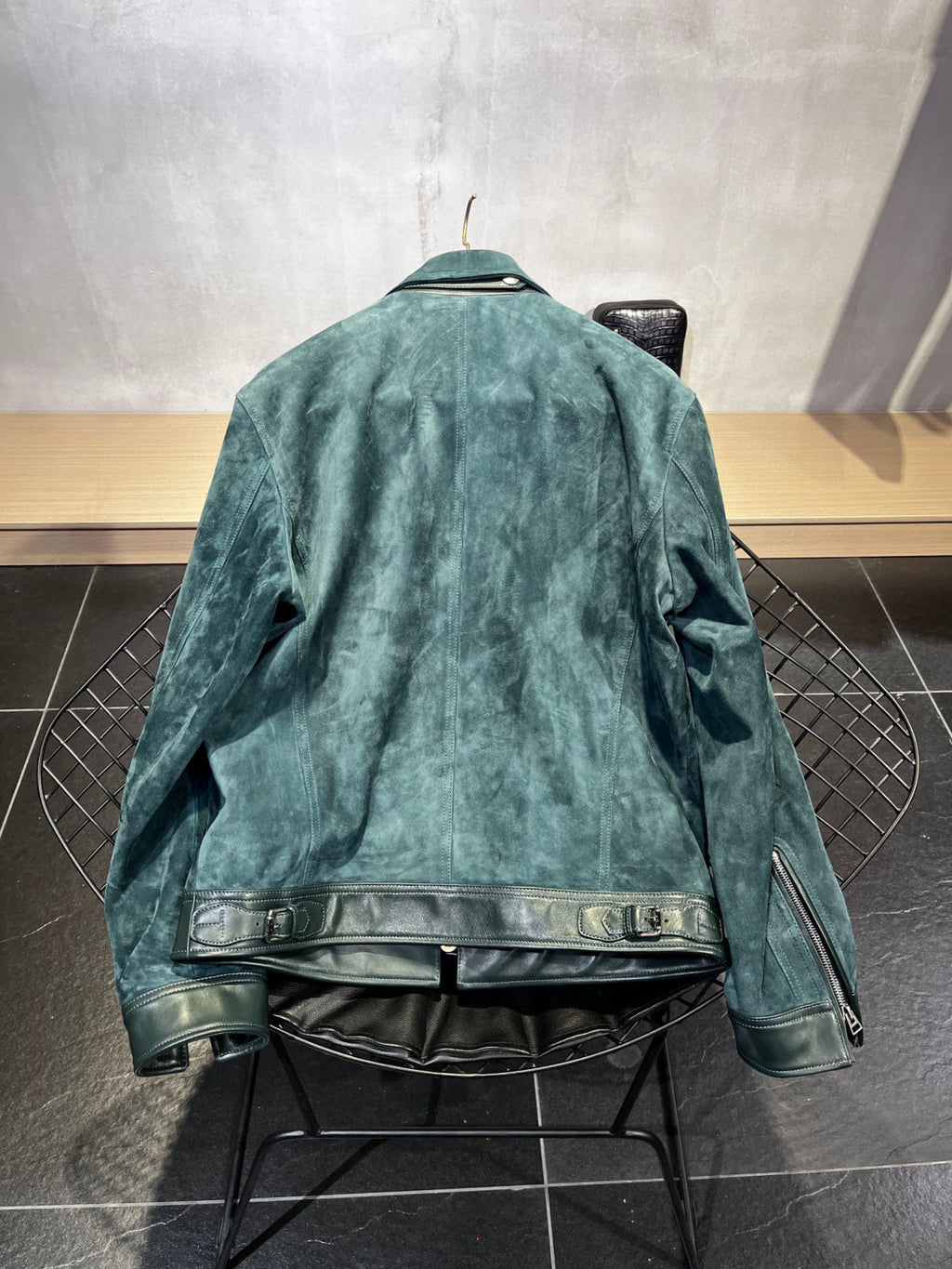 Tom Ford Suede Zip Lapel Jacket #96185