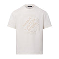 Louis Vuitton Men's Summer Solid Color Letter Beaded Embroidery Casual Round Neck Short Sleeve T-Shirt #72342