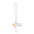 Louis Vuitton LV x TM Women's Chain Shoulder Strap Colorful Printed Shoulder Slanting Cell Phone Bag Bags #75244