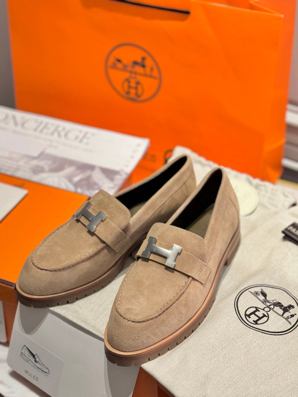 Hermès Faubourg Loafer #375516