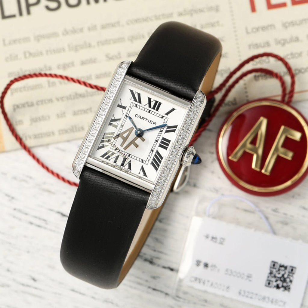 Cartier Tank Must De Cartier Watch Small Model Women's Fashionable And Luxurious Watch #81212