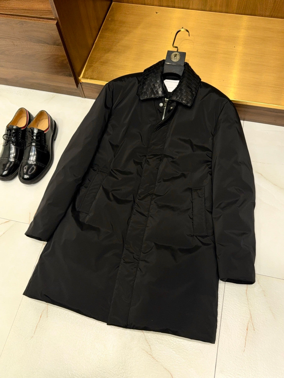 Bottega Veneta Tech Nylon Puffer Jacket #334476