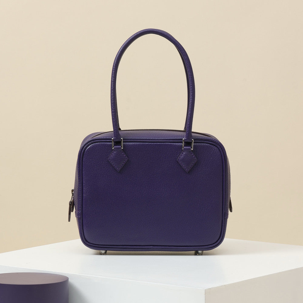 Hermes Plume 21 Mini Handbag Goatskin Tote Bag Solid Colour Fashionable And Elegant Crossbody Bag Luxury Square Clutch Bags Pl200230 #197374