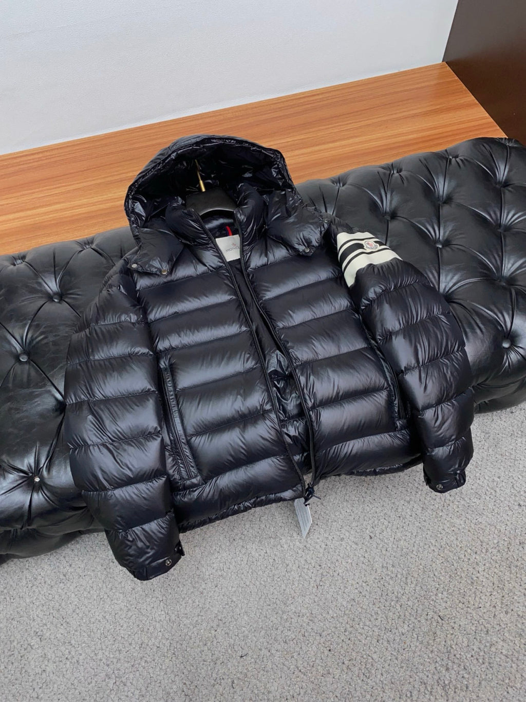 Moncler Men's Down Hooded Jacket #337108
