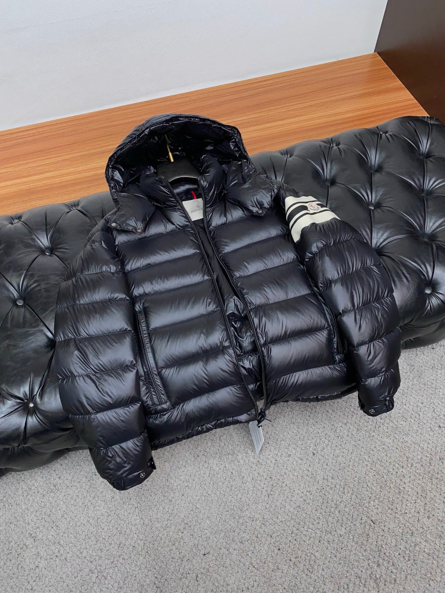 Moncler Men's Down Hooded Jacket #337108