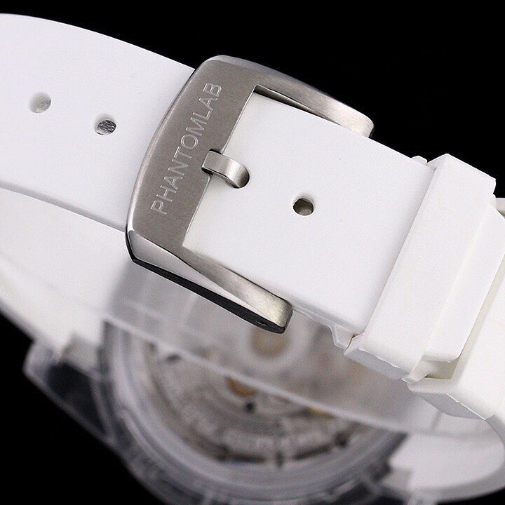Rolex glass crystal series white tape plus transparent tape blue luminous watch accessories jewelry #82249