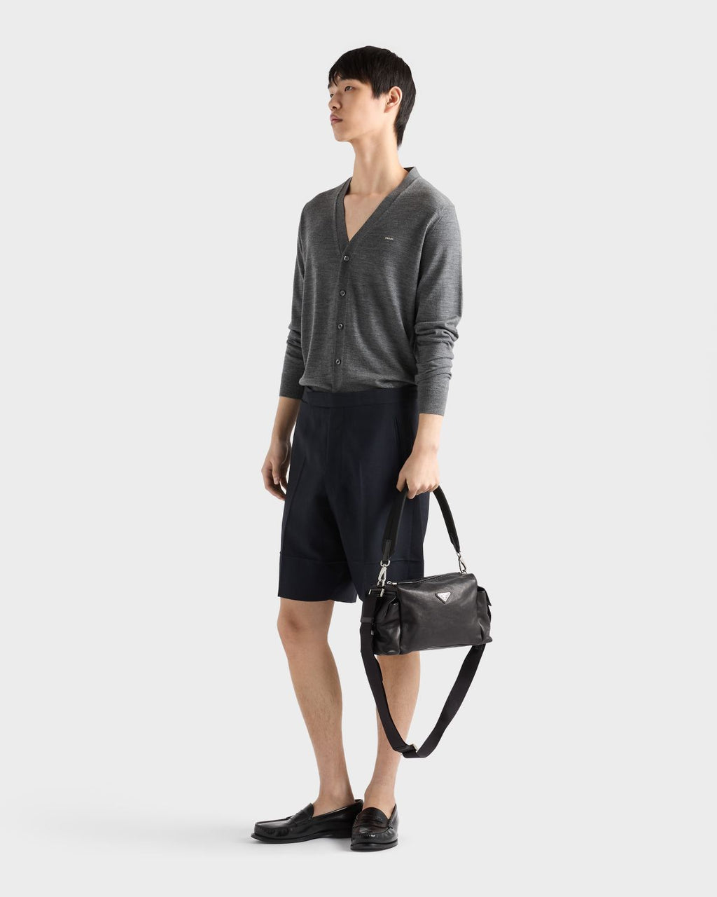 Prada Explore Re-nylon And Cowhide Leather Handbags New Messenger Bag Stylish Sporty Large-capacity Single-shoulder Crossbody Zipped Explore Bags 2VH206_2DW3_V_OOO #82927A