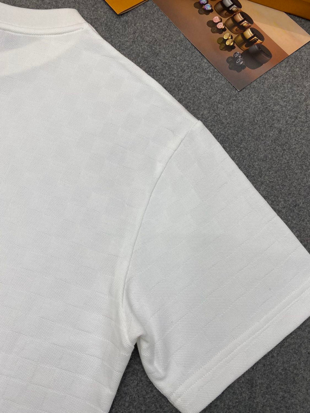 Louis Vuitton Men's Summer Solid Color Letter Logo Round Neck Cotton Short Sleeve T-Shirt #75784