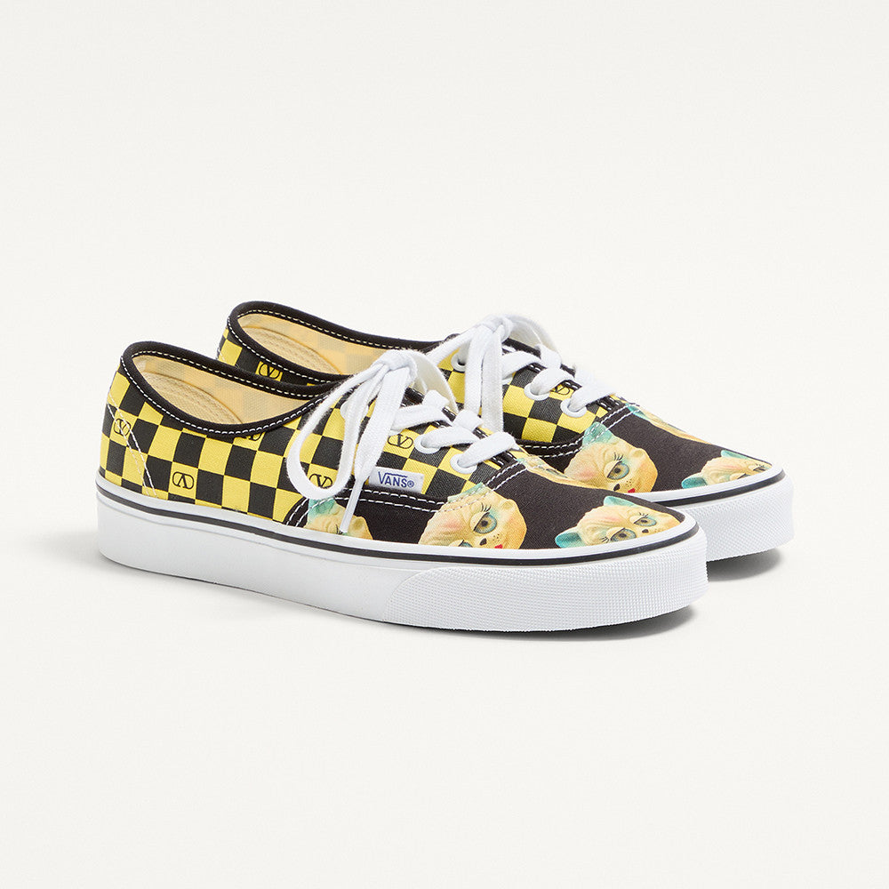 Valentino X VANS Joint Women's and Men's Sneakers Printed Style #333072