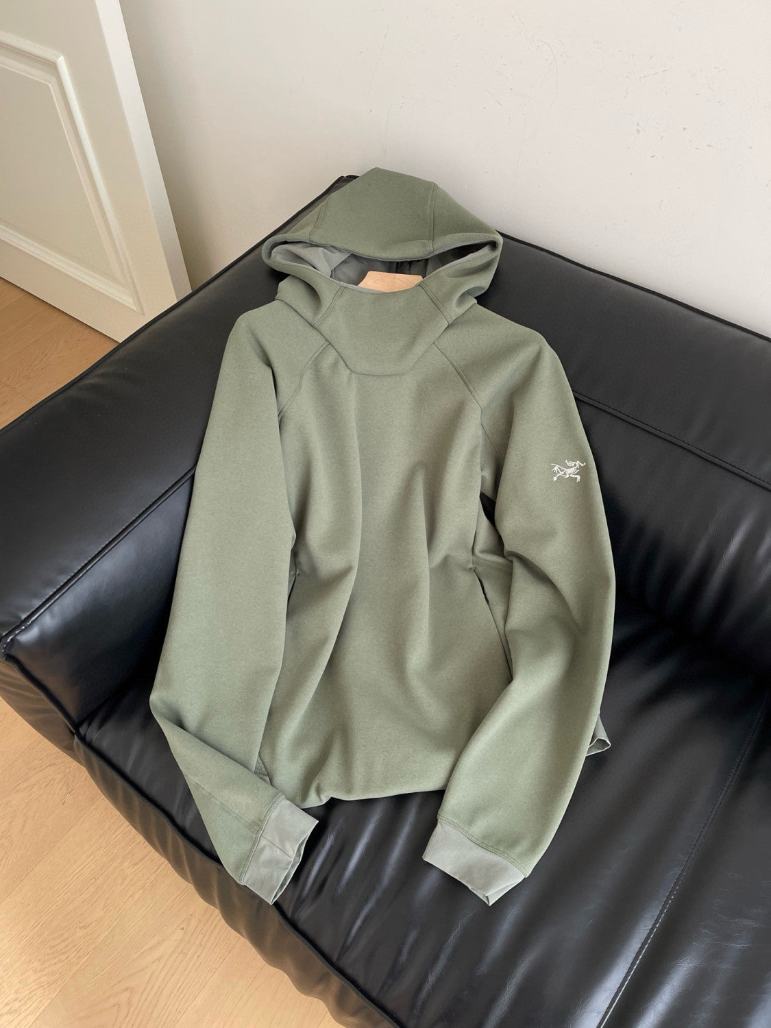 Arcteryx Men's Spring And Fall Comfortable Breathable Warm Fleece Hooded Long Sleeved Sweater #75418