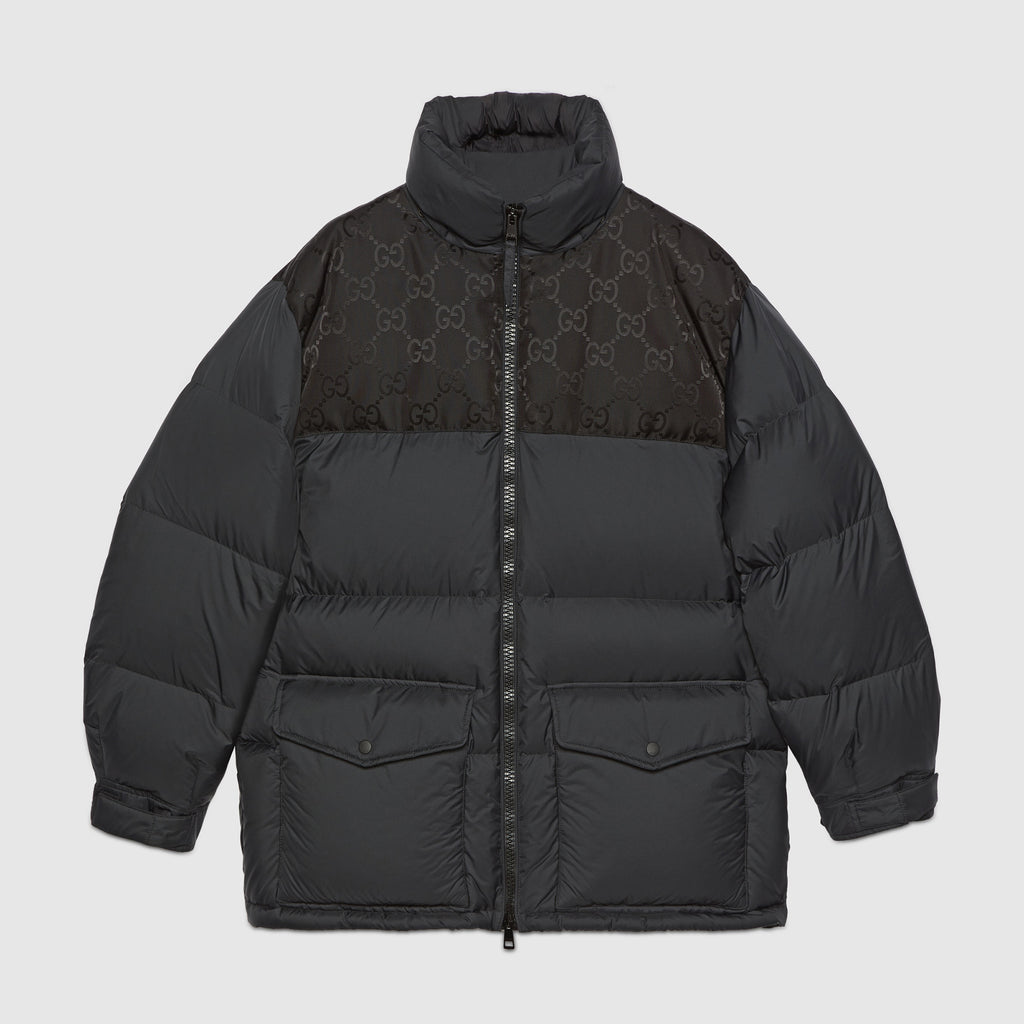 Gucci Men's Winter Detachable Hat Zip Hooded Puffer Down Jacket #97366